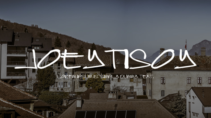 Joeytisoy Font