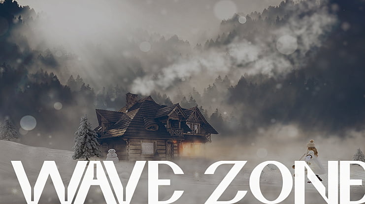 wave zone Font