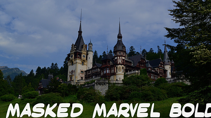 Masked Marvel Font Family