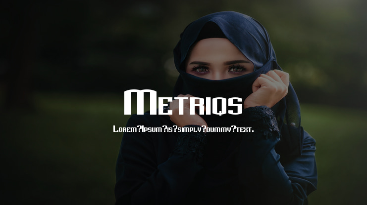 Metriqs Font