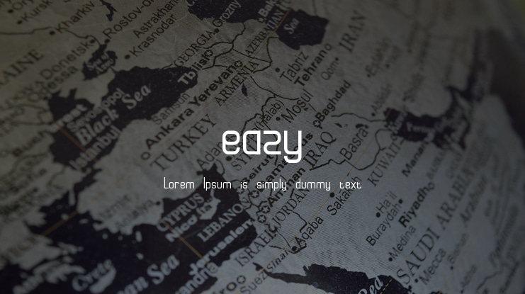 eazy Font