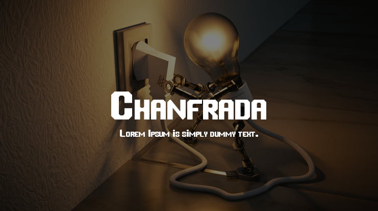 Chanfrada Font