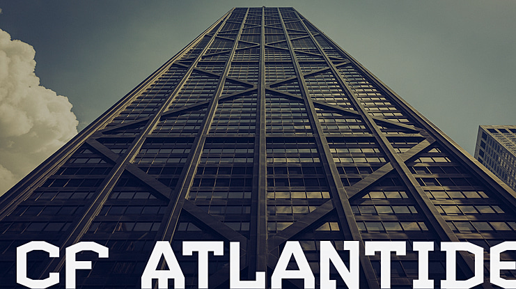 CF Atlantide Font