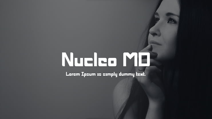 Nucleo MD Font