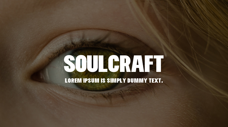 Soulcraft Font