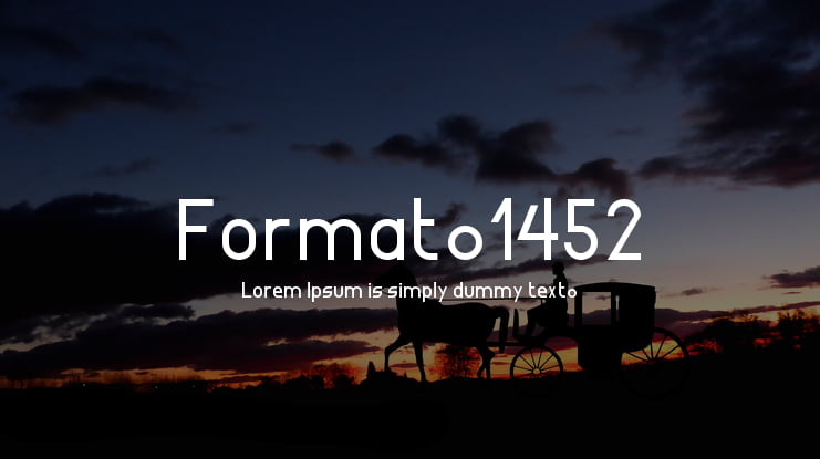 Format_1452 Font