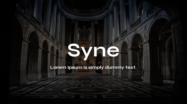 Syne Font Family