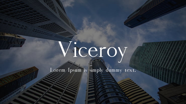 Viceroy Font