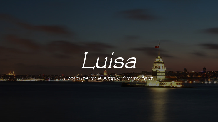 Luisa Font Family