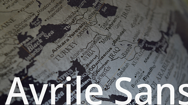 Avrile Sans Font Family