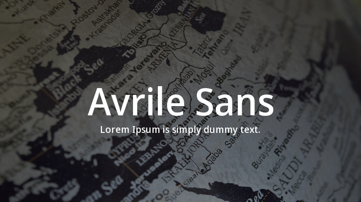 Avrile Sans Font Family