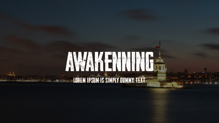 AWAKENNING Font