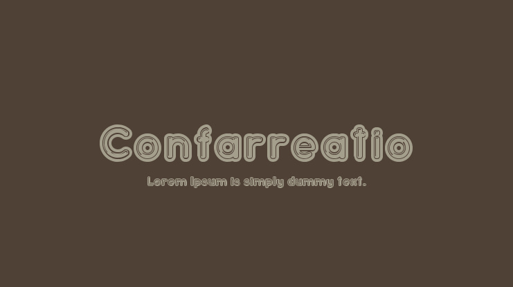 Confarreatio Font