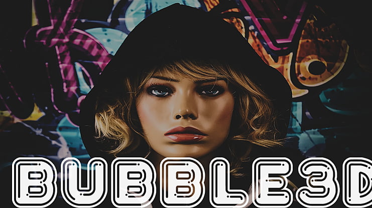 Bubble3D Font