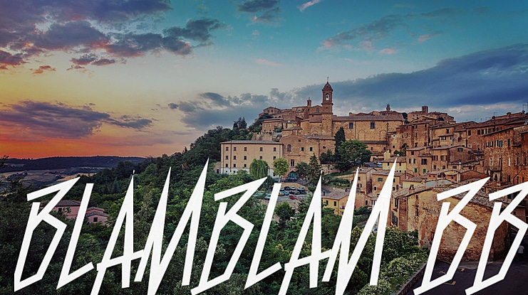 BlamBlam BB Font Family