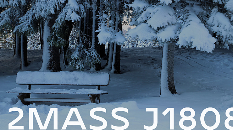 2MASS J1808 Font Family
