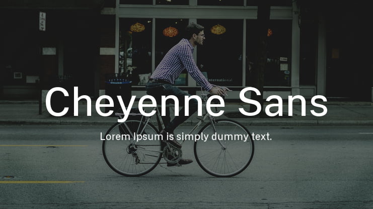 Cheyenne Sans Font Family