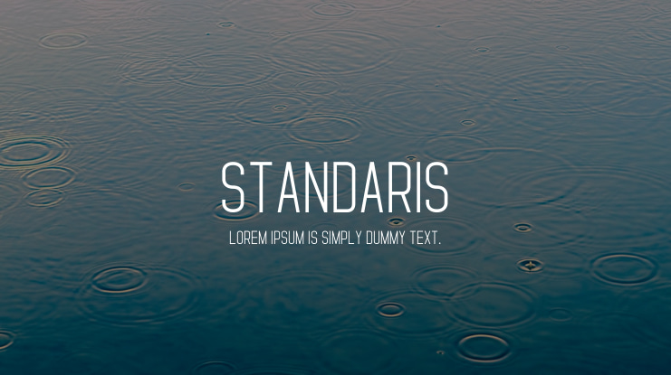 Standaris Font