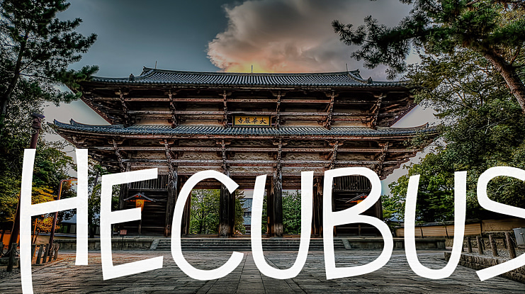 Hecubus Font