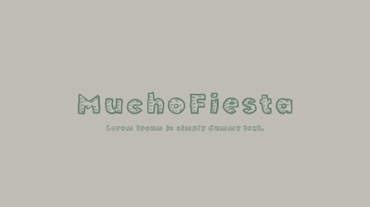MuchoFiesta Font