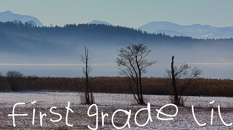 first grade lili Font