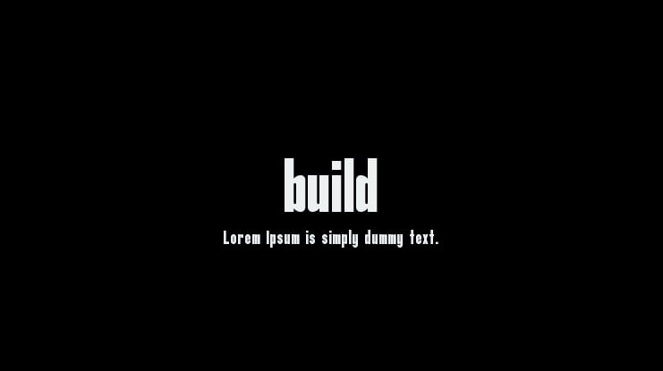 build Font