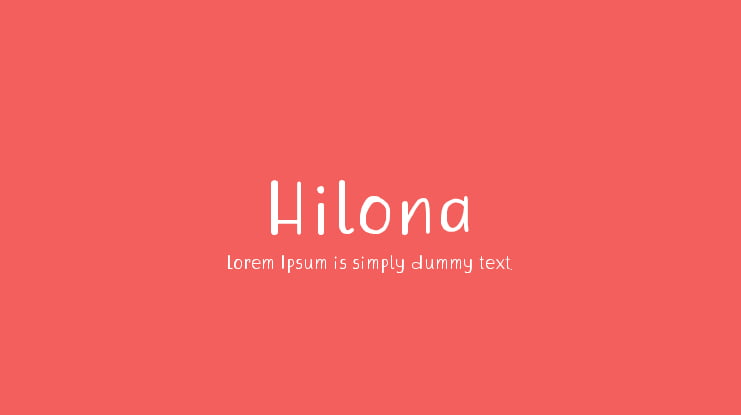 Hilona Font