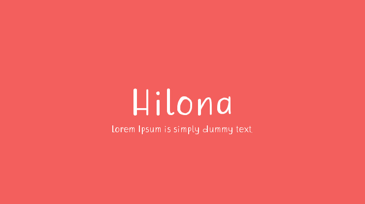 Hilona Font