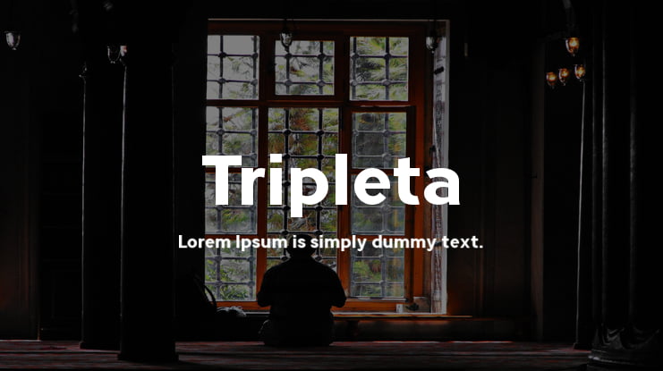 Tripleta Font Family