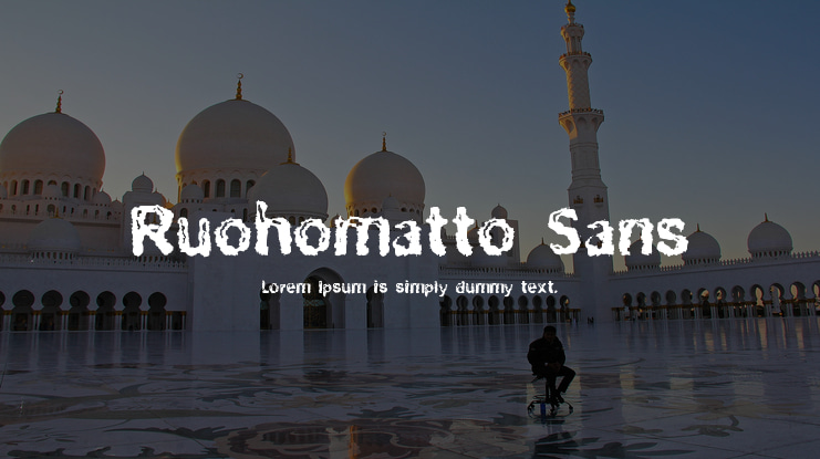 Ruohomatto Sans Font