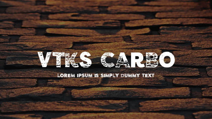 vtks carbo 753 Font