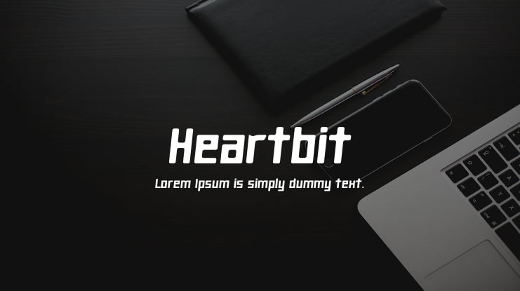 Heartbit Font