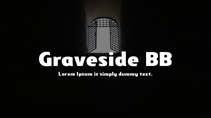 Graveside BB Font