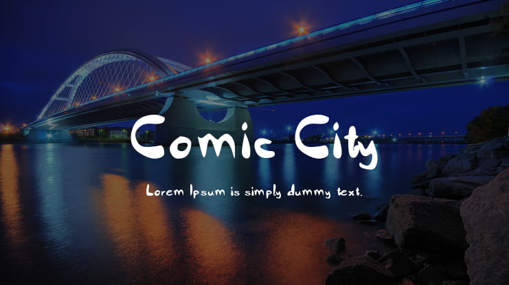 Comic City Font