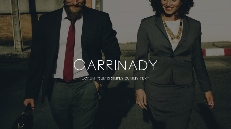 Carrinady Font Family