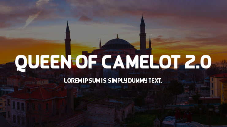 Queen of Camelot 2.0 Font