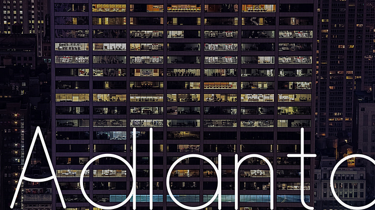 Adlanta Font Family