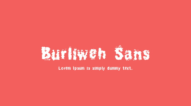 Burliweh Sans Font