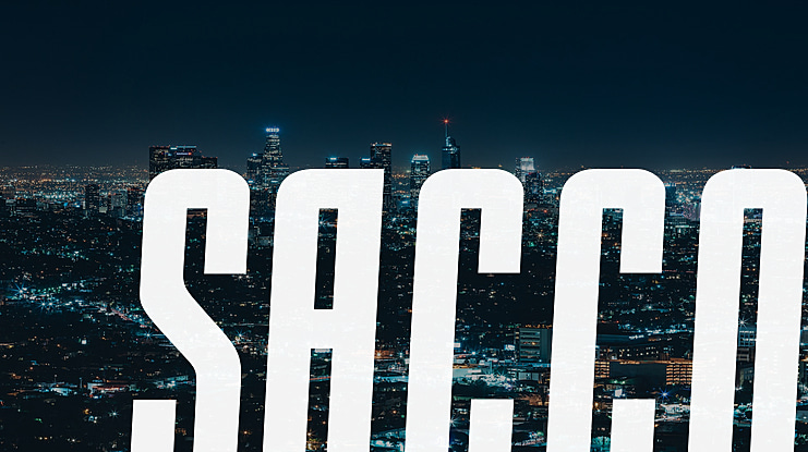 Sacco Font Family