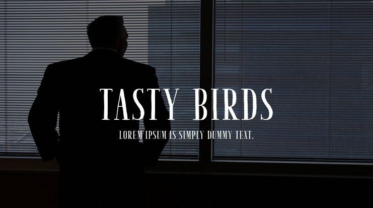 Tasty Birds Font Family