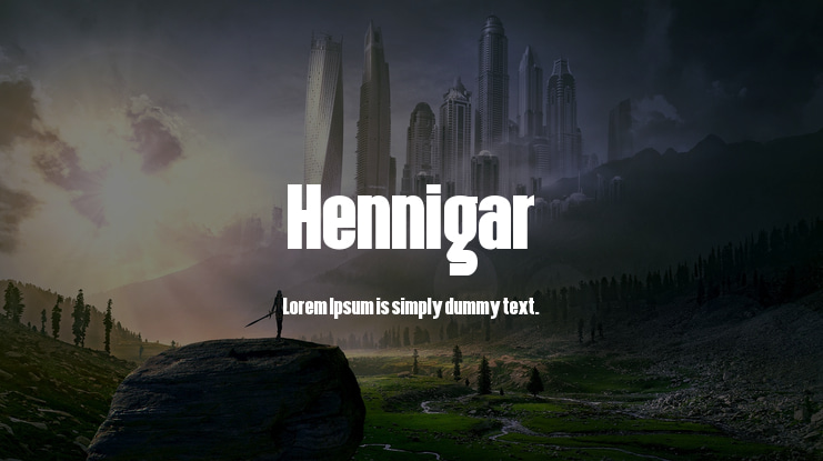 Hennigar Font