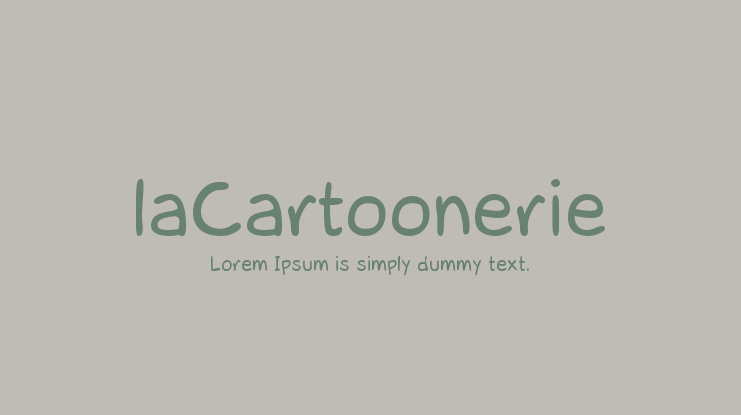 laCartoonerie Font