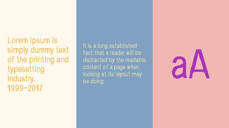 Music for empty apartments Font