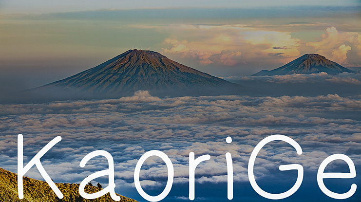 KaoriGel Font Family