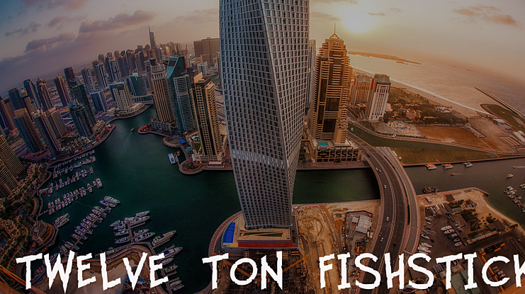 Twelve Ton Goldfish Font Family