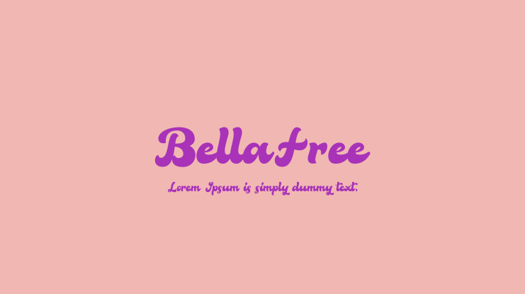 BellaFree Font