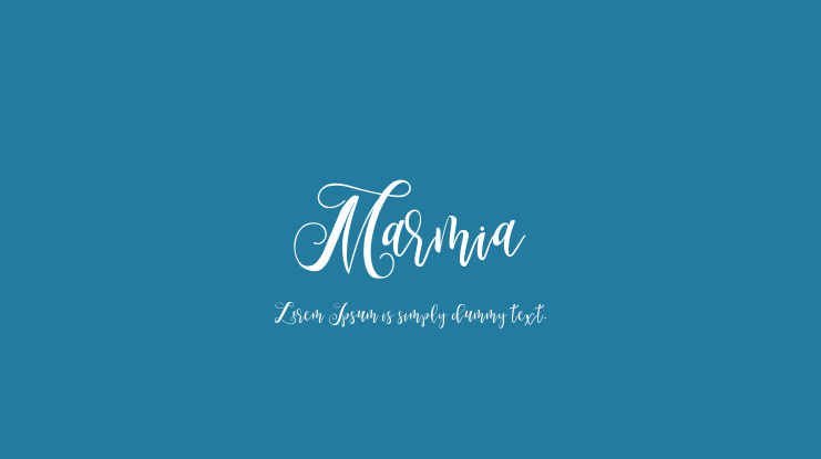 Marmia Font