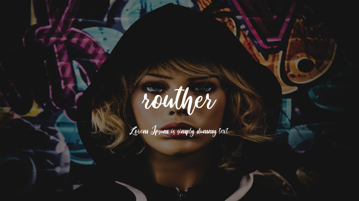 routher Font