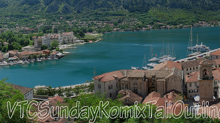 VTC Sunday Komix Font Family