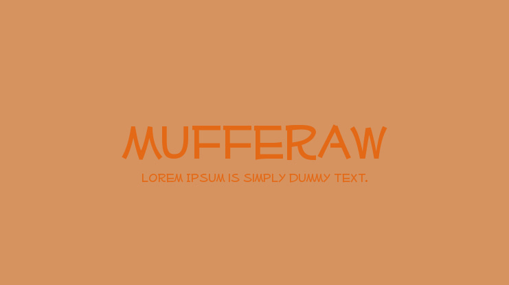 Mufferaw Font